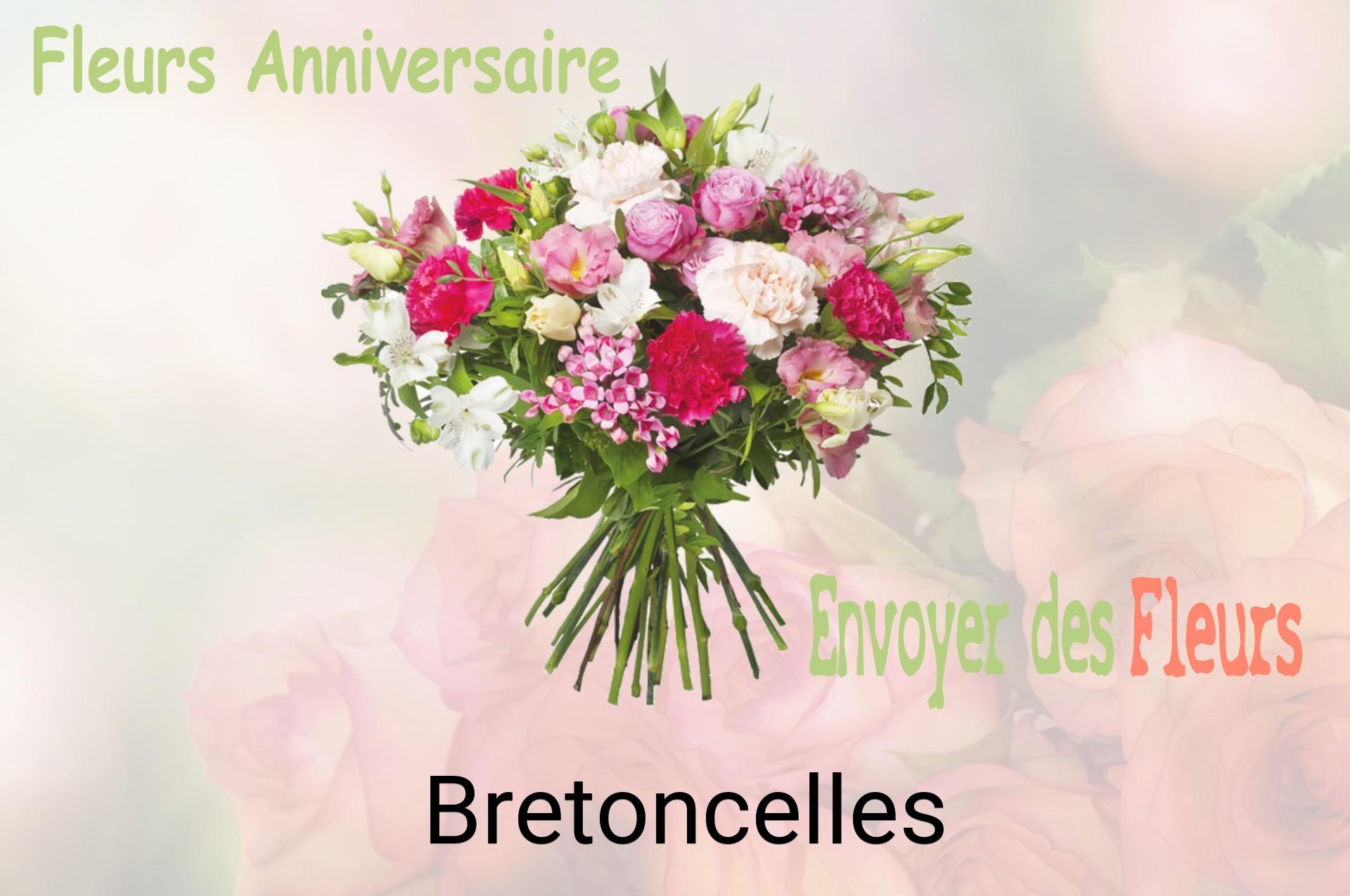 Bouquet de fleurs d’anniversaire livré à Bretoncelles